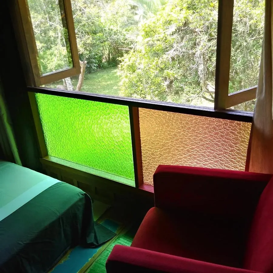 Pensionat Casa Da Floresta Hotell Guarda do Embaú Brasilien